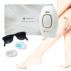 Silky Skin Hair Removal Laser Device, White