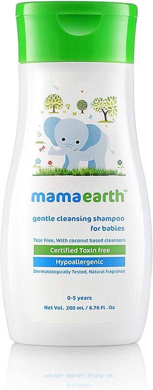 

MAMAEARTH Gentle Cleansing Shampoo, 200 ml