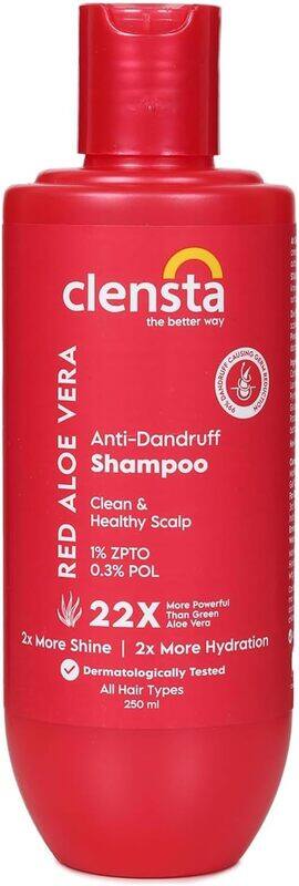 

Clensta Red Aloe Vera Anti-Dandruff Shampoo (250ml) (CLP085)