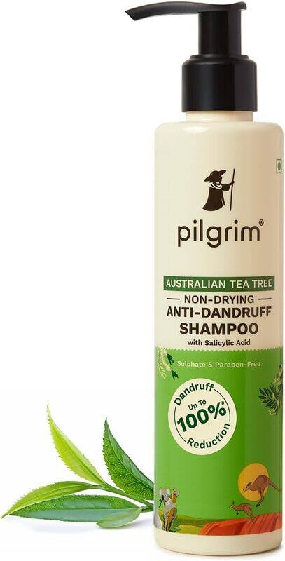 

Pilgrim Australian Tea Tree Non-Drying Anti-Dandruff Shampoo Prevents Dandruff 200 ml