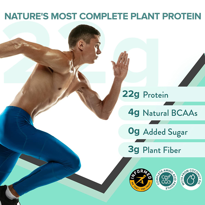 Wellbeing Nutrition Superfood Plant Protein, 500g, French Vanilla Caramel