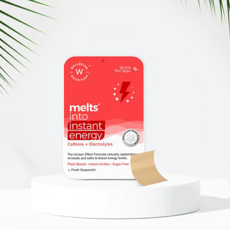 Wellbeing Nutrition Melts Instant Energy, 30 Oral Strips