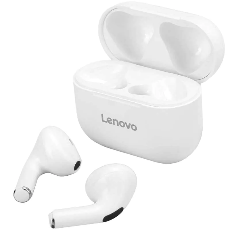 Lenovo Lp40 Livepods True Wireless In-Ear Headphones, White