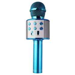 WS-858 Portable Wireless Karaoke Microphone Handheld Cellphone Karaoke Player Built-in BT HIFI Speaker Selfie 3-in-1 Rechargeable Li-battery Karaoke KTV MIC Machine