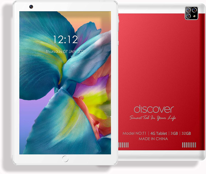 Discover T1 Tablet 4G SIM, 32GB, 8- Inch