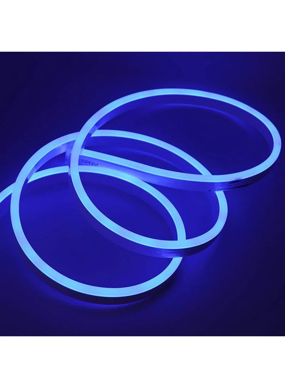 Generic LED Neon Rope Light Blue 8Meter