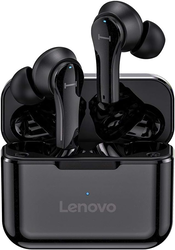Lenovo QT82 Wireless Bluetooth 5.0 Earphone Touch Control EarBuds HIFI Stereo 9D Sound Sport Headphone with Mic IPX5 Waterproof Black