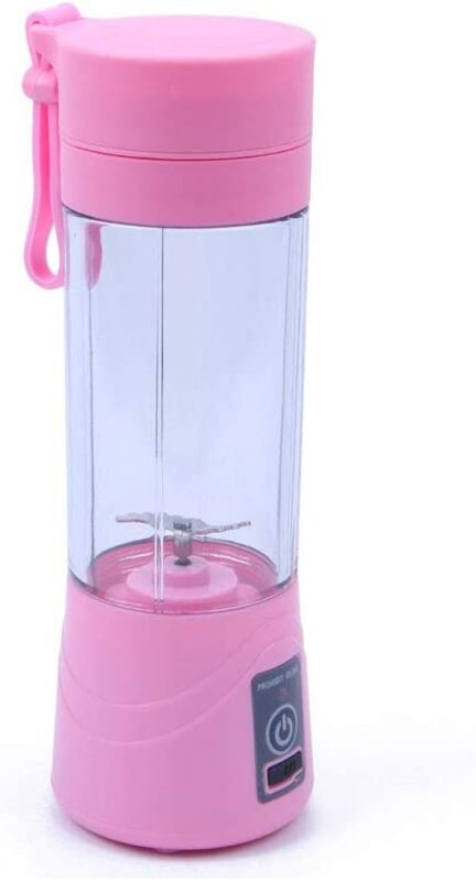 Portable blender usb mixer electric juicer machine smoothie blender 380ml - Purple