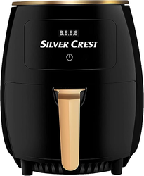 SILVER CREST Air Fryer 6 L Large Capacity360° Rapid Air Convection Technology, with Digital LED Touch Screen 2400W