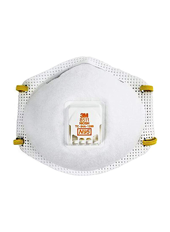 3M N95 Mask, 8511, White