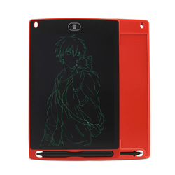 LCD Writing Tablet 8.5 Inch Drawing and Writing Board for Kids & Adults Handwriting Paper Doodle Pad for School Office Red