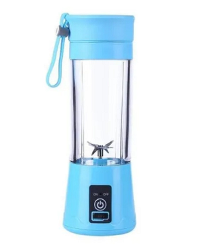 Portable blender usb mixer electric juicer machine smoothie blender 380ml - Blue
