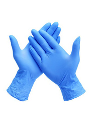Nitrile Examination Powder Free Gloves, 100-Pieces, Blue, Medium