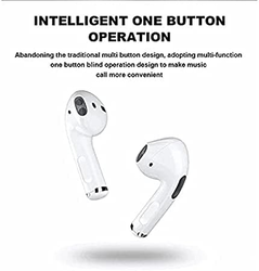 Pro 4 Airpods Wireless Earphones with Charging Case - White
