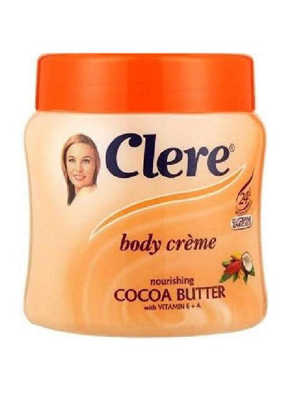 Clere Cocoa Butter Smoothing Cream, 500ml