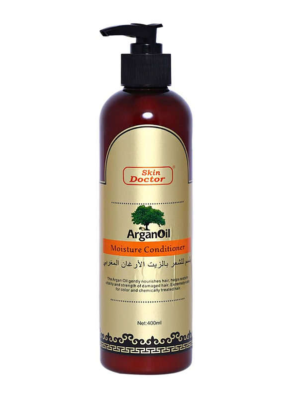 Skin Doctor Argan Oil Shampoo & Conditioner for All Hair Types, 2 x 400ml