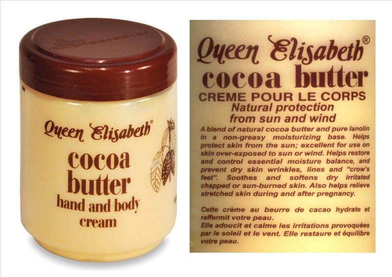 Queen Elisabeth Cocoa Butter Hand and Body Cream, 500ml