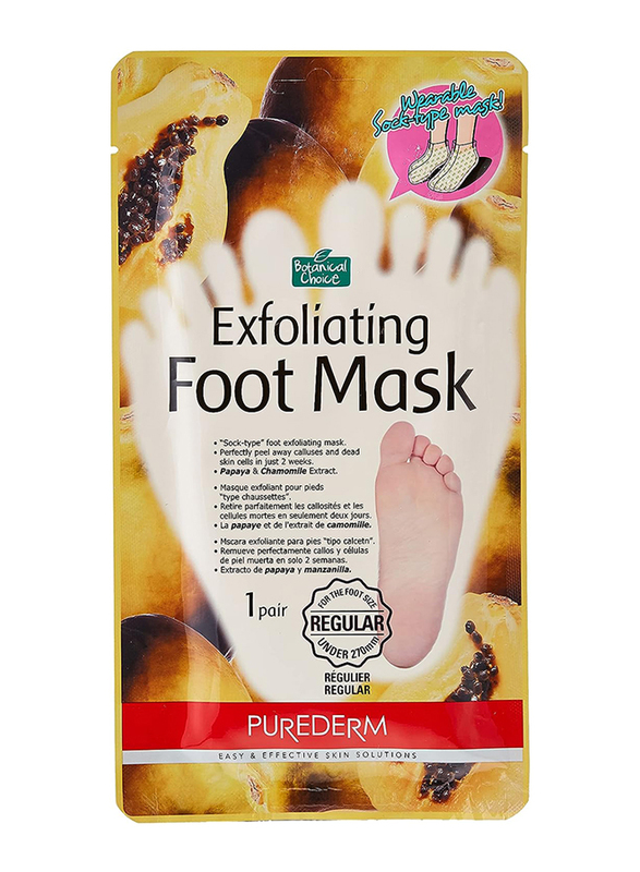 Purederm Exfoliating Foot Mask Regular, 1 Pair
