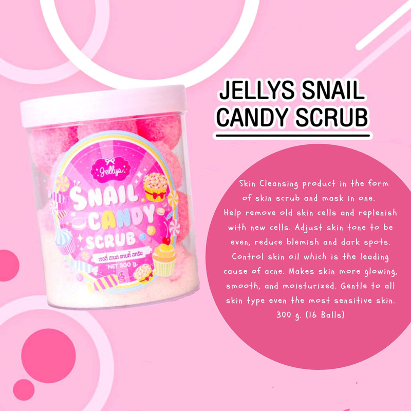 Jelly's Snail Body Scrub, 300gm