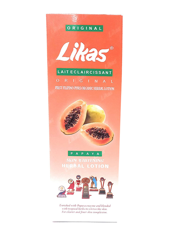 Likas Papaya Skin Whitening Herbal Body Lotion, 300ml