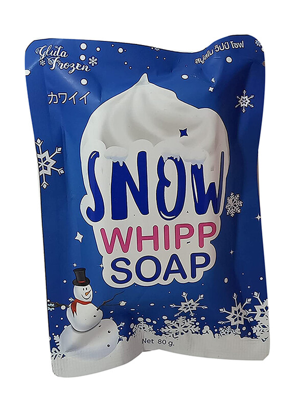 

Generic Snow Whipp Soap, White, 80gm