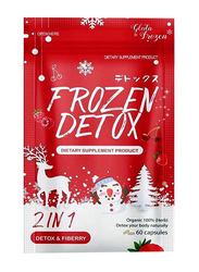 Frozen Detox 2-in-1 Dietary Supplement, 60 Capsules