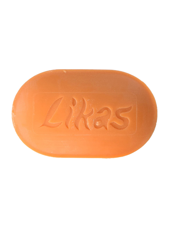 Likas Skin Whitening Papaya Herbal Soaps, Yellow, 5 Pieces