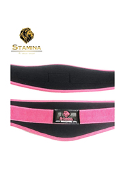 Stamina The Ultimate Strength Self-Locking Weight Lifting Belt, Pink, Small