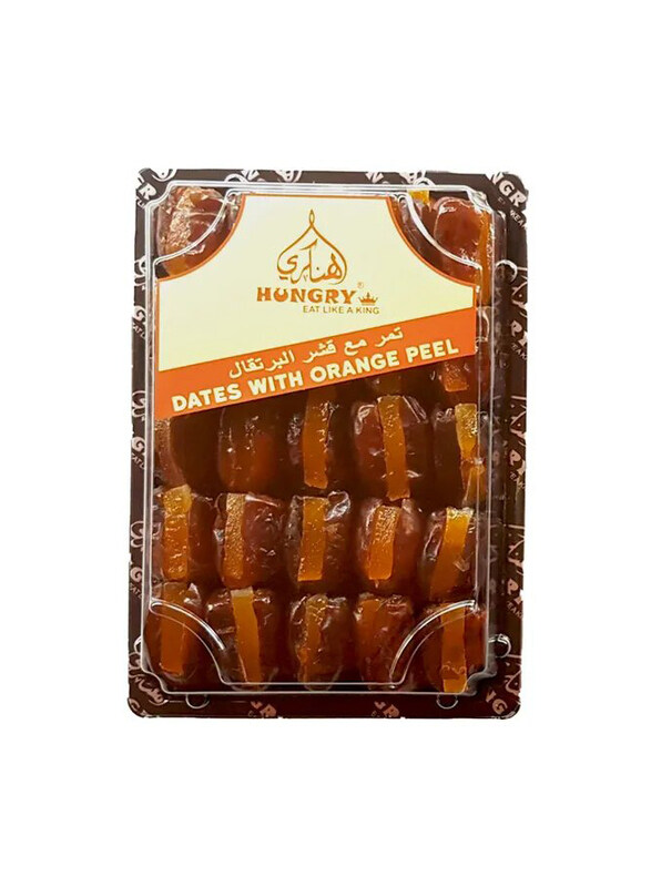 

Hungry Premium Dates with Orange Peel, 250g