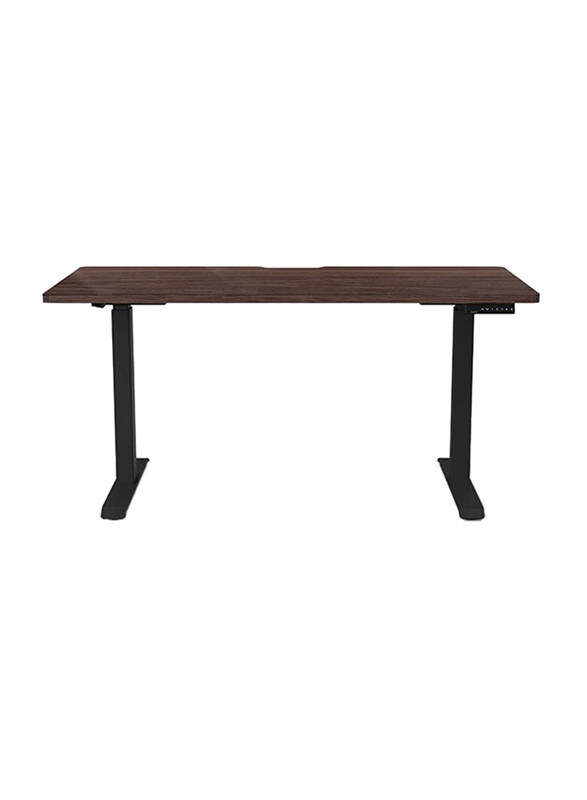 

Navodesk Smart Standing Height Adjustable Computer Table, Brown/Black