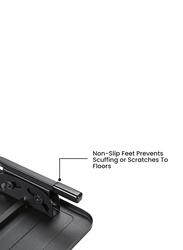 Navodesk Premium Ergonomic Footrest with Tilt Function & Non-Skid Surface, Black, 1 Piece