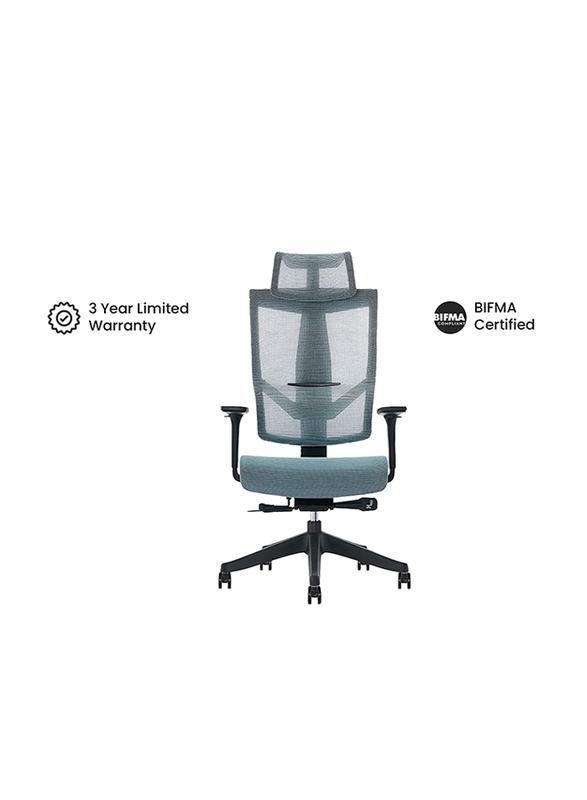 Navodesk Aero Ergonomic Design Multi Adjustable Premium Office & Computer Chair, Space Blue