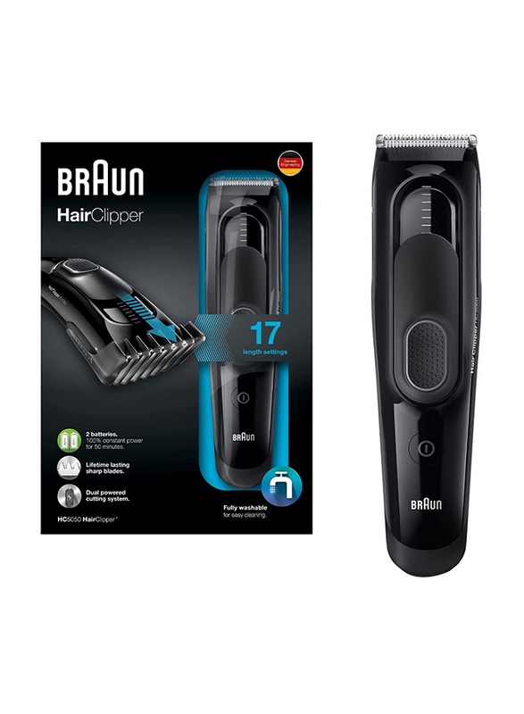 Braun Hair Clipper, HC5050, Black