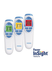 Vicks Thermometer with No Touch Technology for Babies, VNT200EU, White