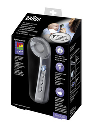 Braun 3-in-1 No Touch + Touch Thermometer, BNT400B, Black