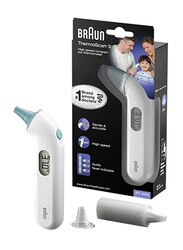 Braun ThermoScan 3 Ear Thermometer, IRT 3030, White