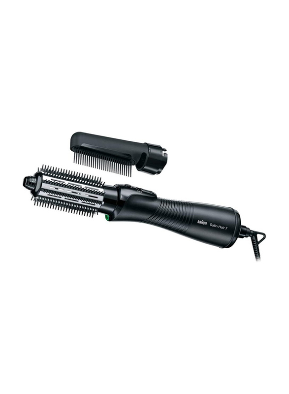 Braun Satin Hair 7 Airstyler with Iontec Technology & Comb Attachment, AS720, Black