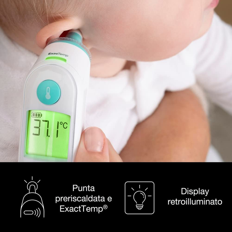 Braun ThermoScan 6 Ear Thermometer, IRT 6515, White