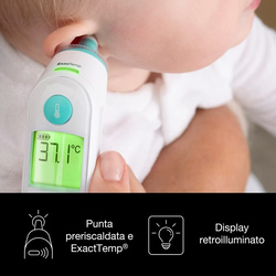 Braun ThermoScan 6 Ear Thermometer, IRT 6515, White