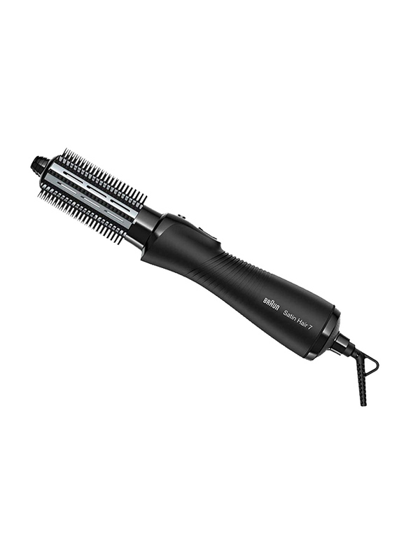 Braun Satin Hair 7 Airstyler with Iontec Technology & Comb Attachment, AS720, Black