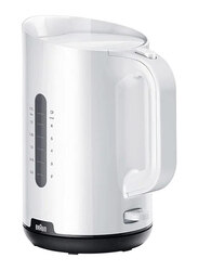 Braun 1.7L Breakfast1 Collection Kettle, 2200W, WK1100WH, White