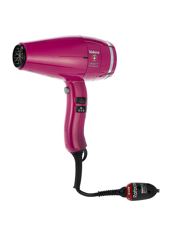 

Valera Vanity Performance Hair Dryer, 586.12/I, Hot Pink