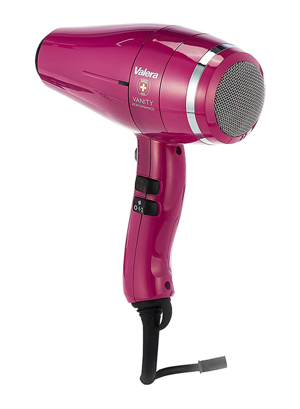 Valera Vanity Performance Hair Dryer, 586.12/I, Hot Pink