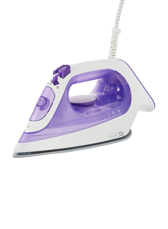 

Braun TexStyle 3 Steam Iron, 2350W, SI 3042 VI, Violet