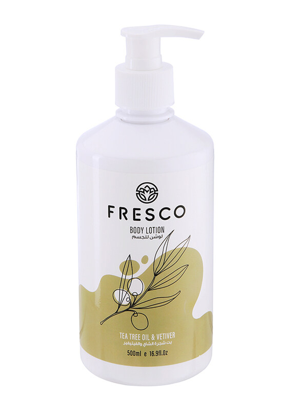 

Fresco Tea Tree Oil & Vetiver Body Lotion, 500ml