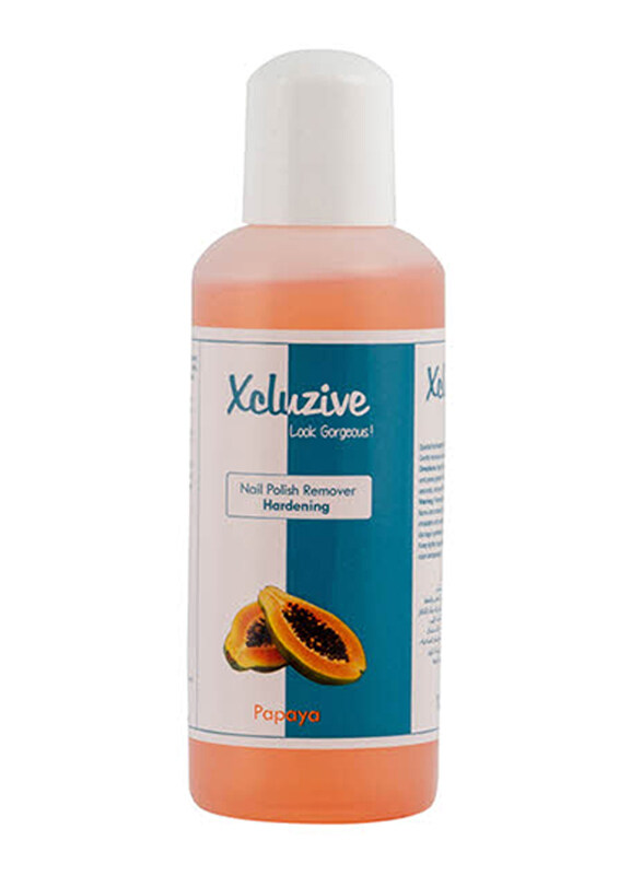 

Xcluzive Hardening Papaya Nail Polish Remover 120ml