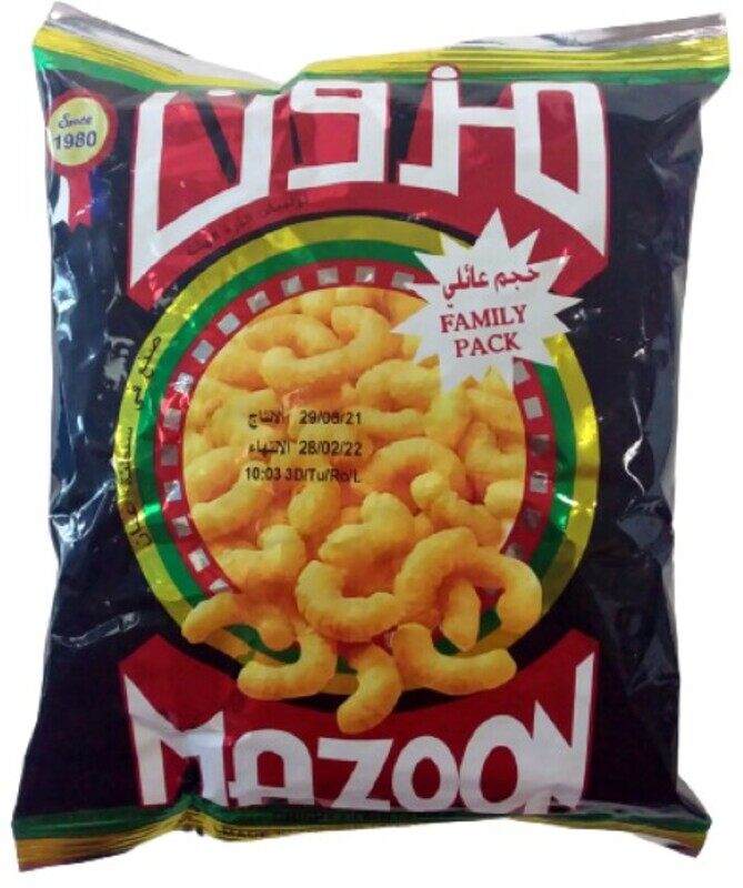 

Mazoon Chips Hot & Sour Flavour 25 x 20 gm