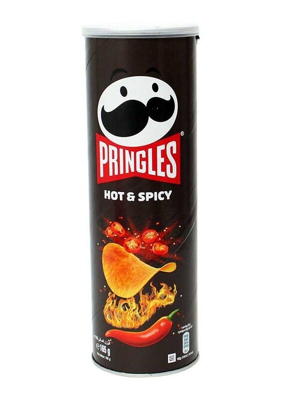 

Pringles Hot & Spicy Chips, 165g