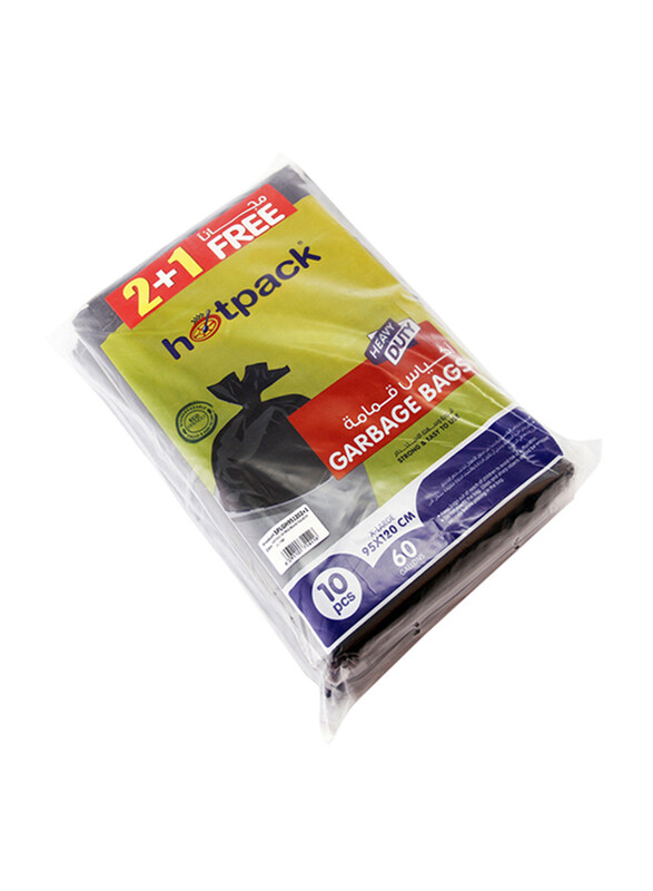 

Hotpack Flat Garbage Bag 60 Gallon 95 X 120 Cm 30 Bags Buy 2 Get 1 Free