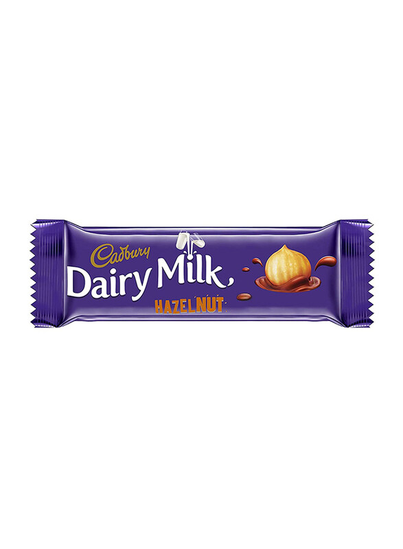

Cadbury Dairy Milk Chocolate Bar with Hazelnuts, 37g